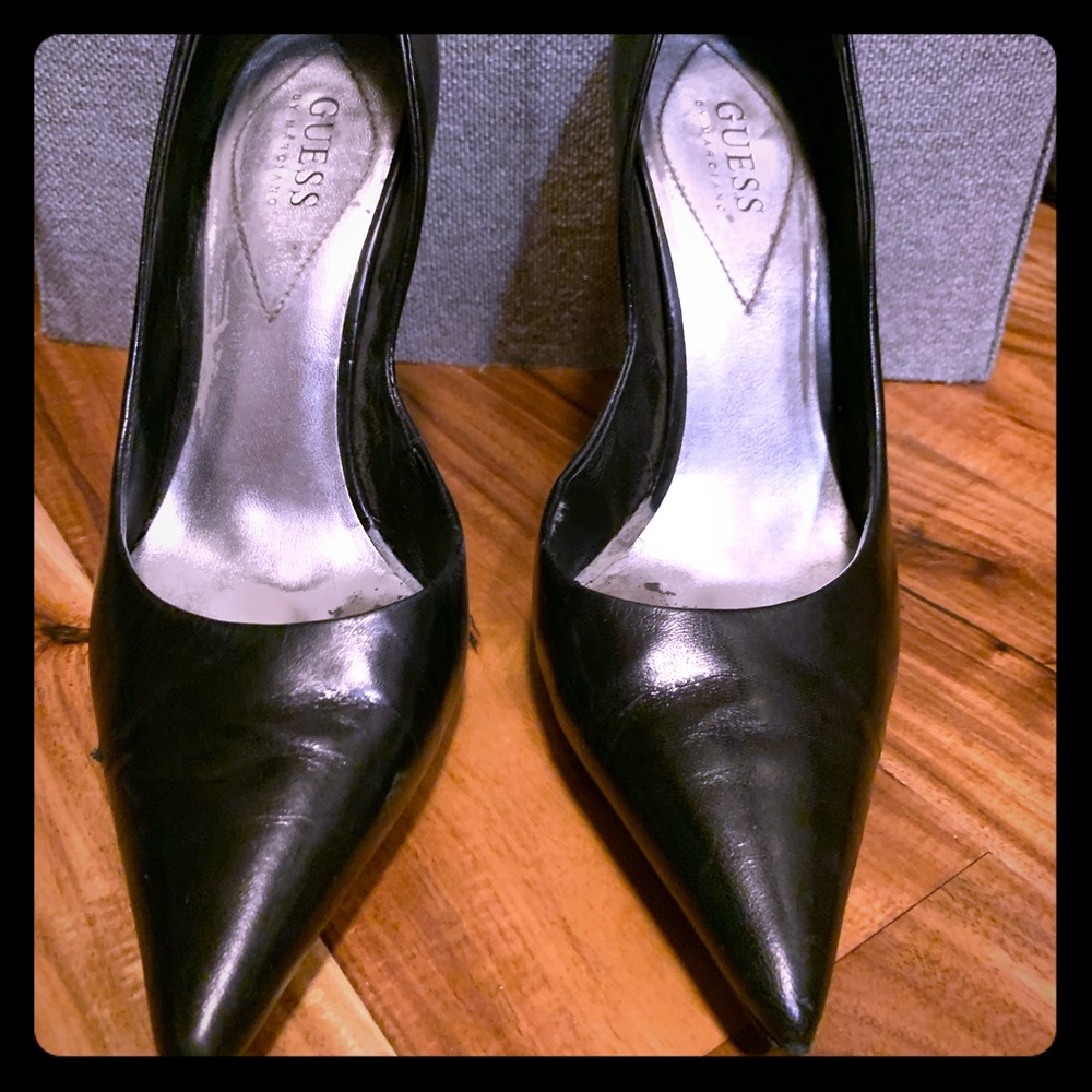 Black Guess heels